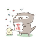 Otter and his stupid chicken Friends 2（個別スタンプ：21）