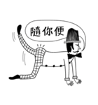 Mr. Beard and What is life？（個別スタンプ：14）
