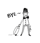 Mr. Beard and What is life？（個別スタンプ：17）