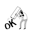 Mr. Beard and What is life？（個別スタンプ：19）