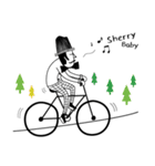 Mr. Beard and What is life？（個別スタンプ：32）