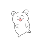 ハムスター（ラブ＆ピース）（個別スタンプ：7）