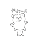 ハムスター（ラブ＆ピース）（個別スタンプ：30）