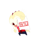 It's not easy（個別スタンプ：34）