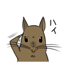 デグーのノエル2（個別スタンプ：1）