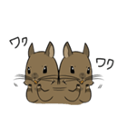 デグーのノエル2（個別スタンプ：37）