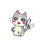 猫の日常。（個別スタンプ：23）