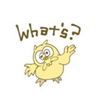 ふくろうくん（個別スタンプ：25）