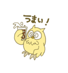 ふくろうくん（個別スタンプ：35）