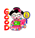 芸者ねこ（個別スタンプ：9）
