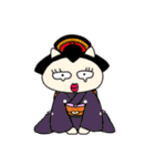 芸者ねこ（個別スタンプ：12）