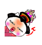 芸者ねこ（個別スタンプ：35）