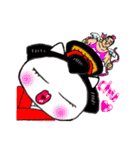芸者ねこ（個別スタンプ：36）