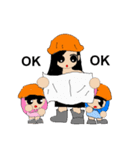 Draw oneself workers chapter（個別スタンプ：25）