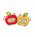 林檎ちゃんと梨くん（個別スタンプ：16）