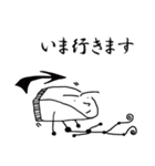 肯定する謎生物たち（個別スタンプ：13）