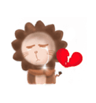 The colorful world of Little Lion Ver.2（個別スタンプ：4）