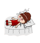 Red lady ＆ Boyfriend（個別スタンプ：21）