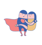 Sweet Moments between couples（個別スタンプ：1）