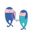 Sweet Moments between couples（個別スタンプ：7）