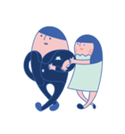 Sweet Moments between couples（個別スタンプ：28）