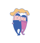 Sweet Moments between couples（個別スタンプ：30）