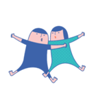 Sweet Moments between couples（個別スタンプ：37）