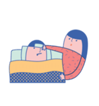Sweet Moments between couples（個別スタンプ：40）