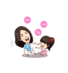 Mom and Kid best seller（個別スタンプ：34）