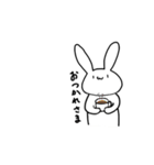 うみちゃのうさぎ（個別スタンプ：17）