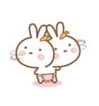 Bear and Rabbit 4 +（個別スタンプ：3）