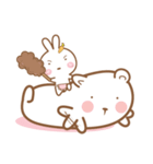 Bear and Rabbit 4 +（個別スタンプ：12）