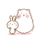 Bear and Rabbit 5 +（個別スタンプ：4）