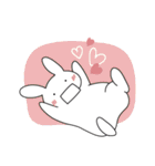 あごはずれうさぎ（個別スタンプ：3）