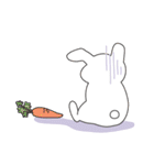 あごはずれうさぎ（個別スタンプ：4）