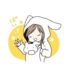あごはずれうさぎ（個別スタンプ：12）