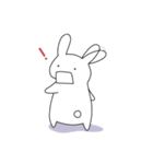 あごはずれうさぎ（個別スタンプ：18）