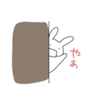 あごはずれうさぎ（個別スタンプ：21）