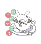 あごはずれうさぎ（個別スタンプ：24）