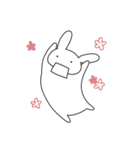 あごはずれうさぎ（個別スタンプ：27）