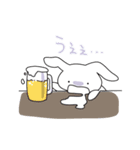あごはずれうさぎ（個別スタンプ：30）