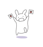 あごはずれうさぎ（個別スタンプ：35）