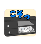 すきまねこ（個別スタンプ：4）