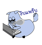 Maruay The Office Cat（個別スタンプ：11）