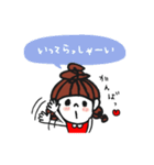 ゆるポップな女の子（個別スタンプ：4）