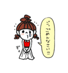 ゆるポップな女の子（個別スタンプ：16）