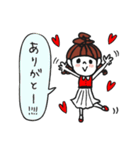 ゆるポップな女の子（個別スタンプ：25）