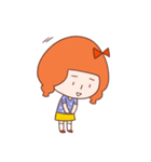 Anxious girl（個別スタンプ：12）