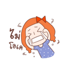 Anxious girl（個別スタンプ：18）