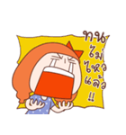 Anxious girl（個別スタンプ：37）